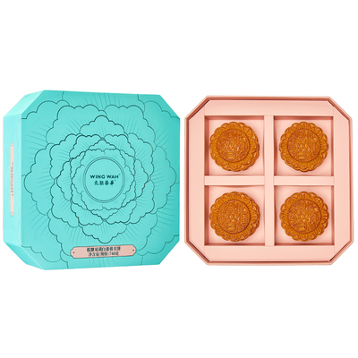 致味低糖双黄白莲蓉月饼